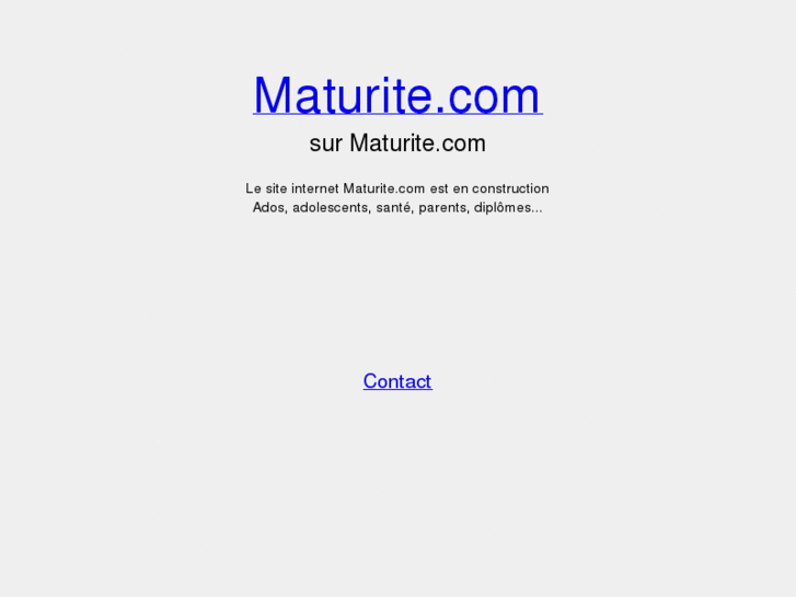 www.maturite.com