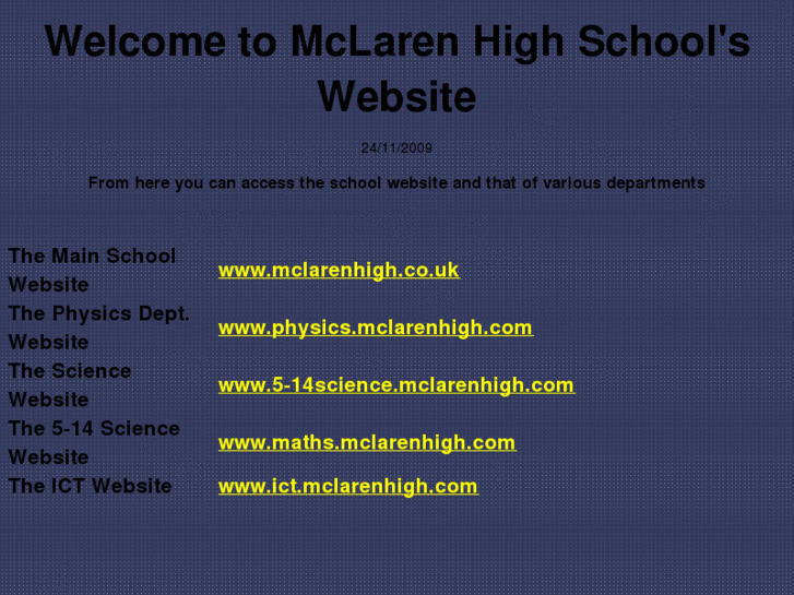 www.mclarenhigh.com