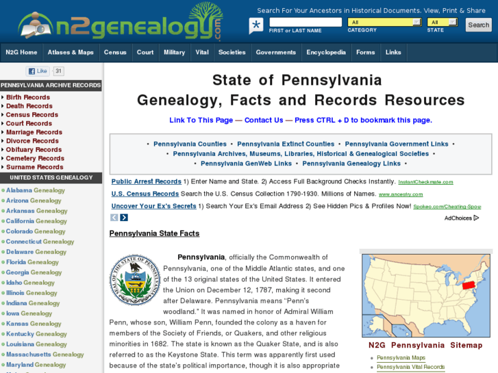 www.mypennsylvaniagenealogy.com