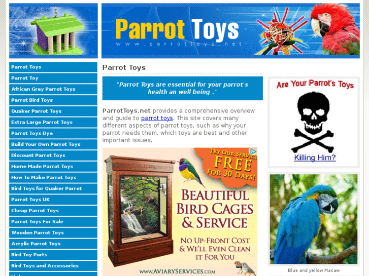 www.parrottoys.net