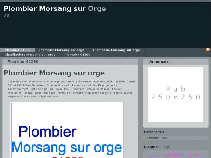 www.plombiermorsangsurorge.fr