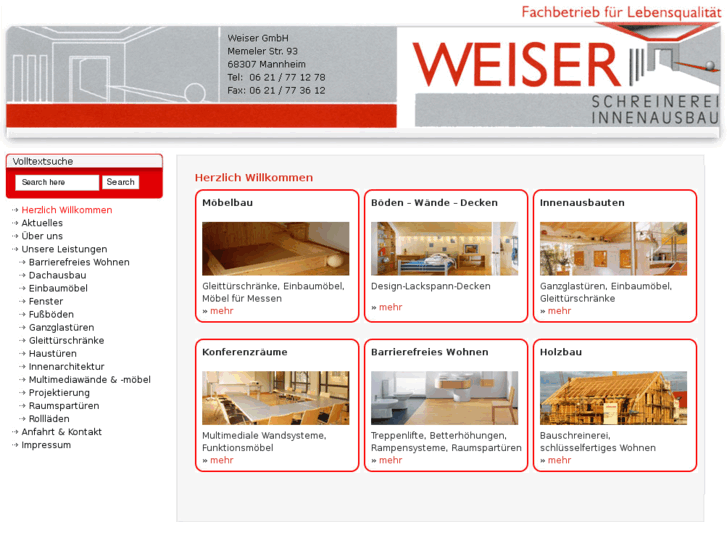 www.schreinerei-weiser.de