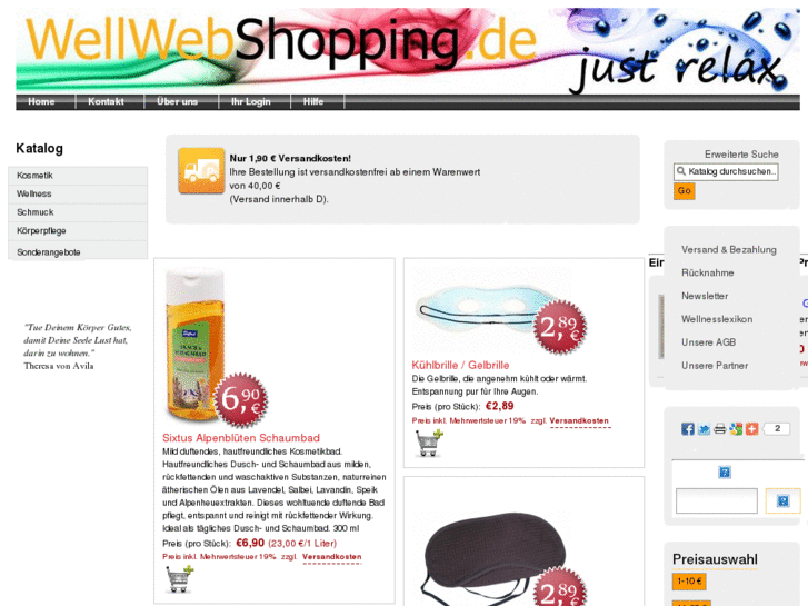 www.wellwebshopping.de