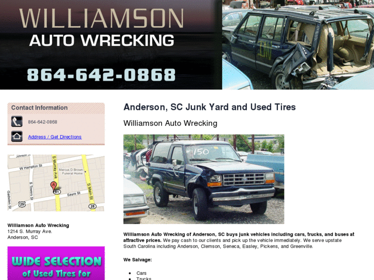 www.williamsonautowrecking.com