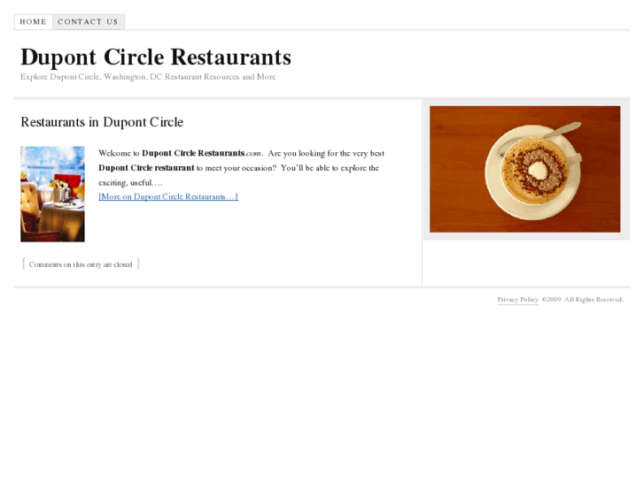 www.dupontcirclerestaurants.com