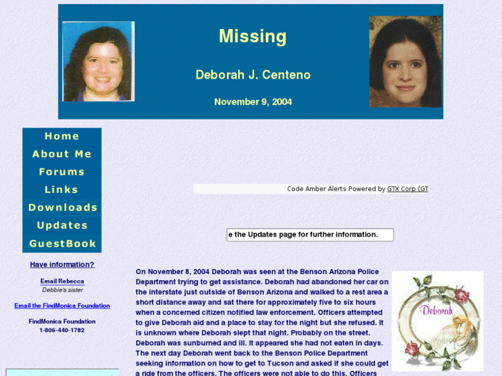 www.finddeborahcenteno.com