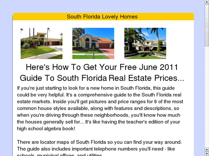 www.floridalovelyhomes.com