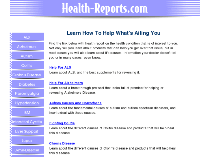 www.health-reports.com