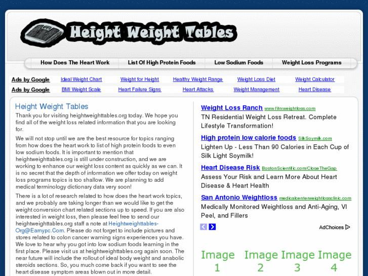 www.heightweighttables.org