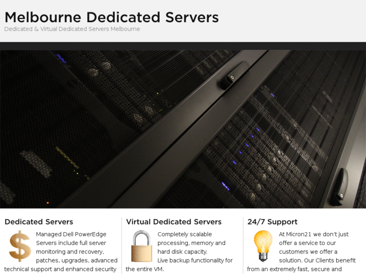 www.melbournededicatedserver.com