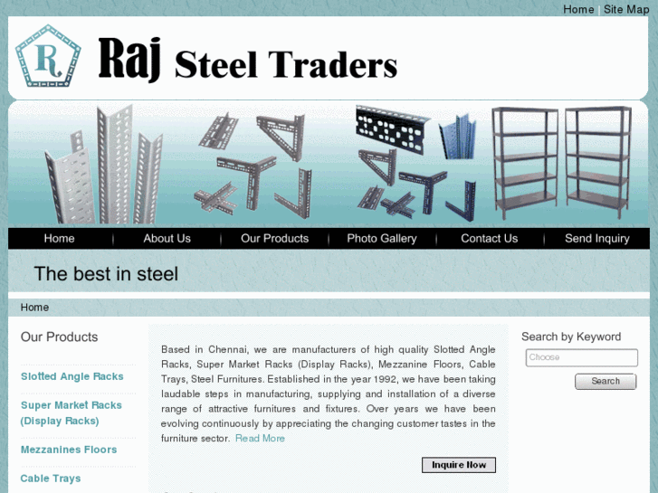 www.rajsteels.com