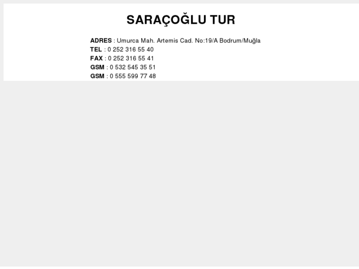 www.saracoglutur.com