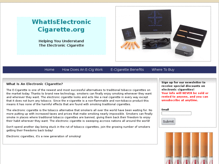 www.whatiselectroniccigarette.org