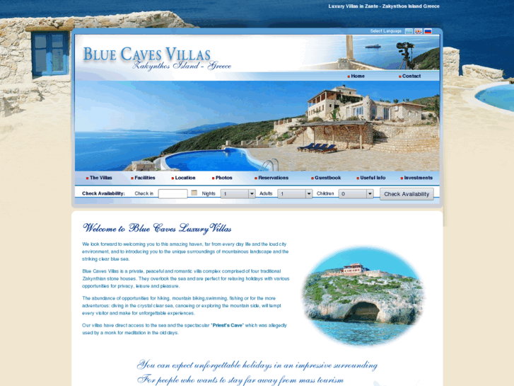 www.bluecavesvillas.gr