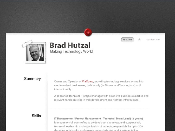 www.bradhutzal.com