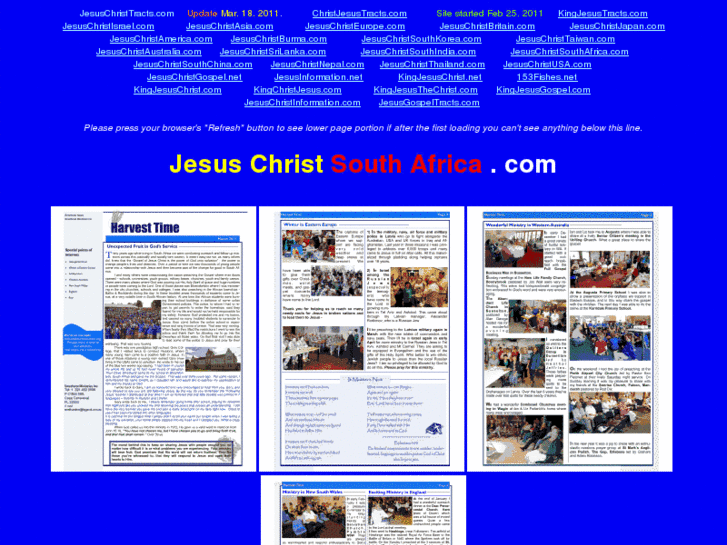 www.jesuschristsouthafrica.com