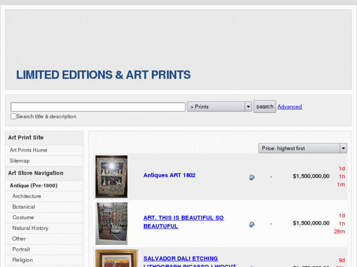 www.limitededitionsartprints.com