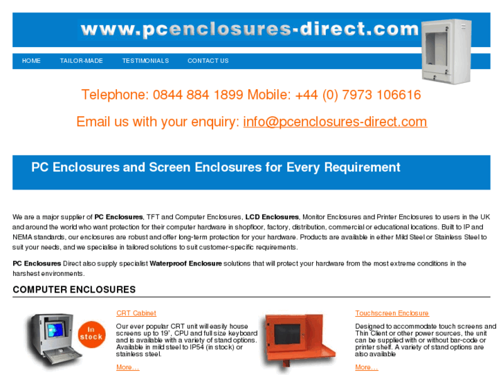 www.pcenclosures-direct.com