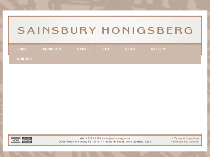 www.sainsburyhonigsberg.com