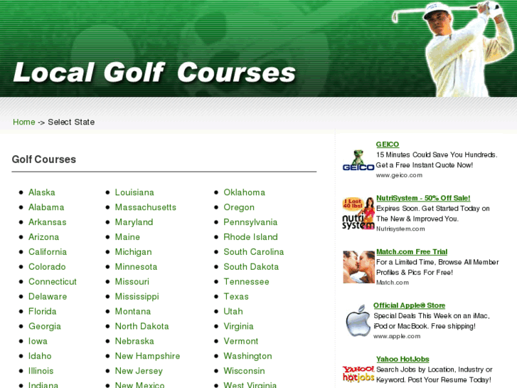 www.scenicgolfcourses.com