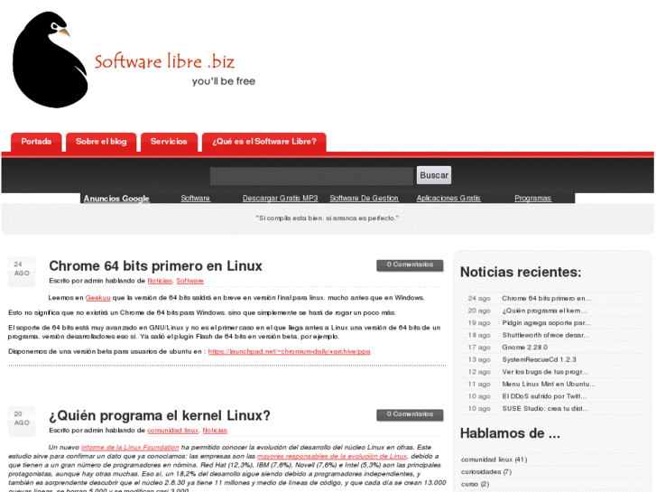 www.softwarelibre.biz