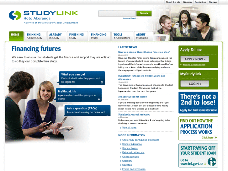 www.studylink.govt.nz