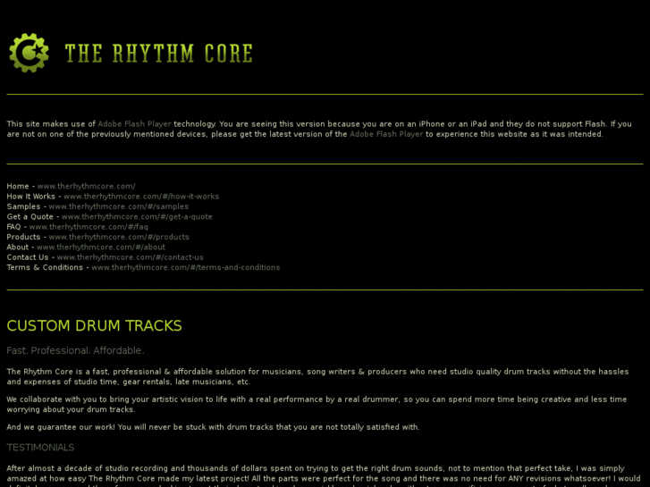 www.therhythmcore.com