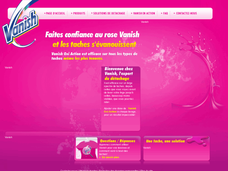 www.vanish.fr