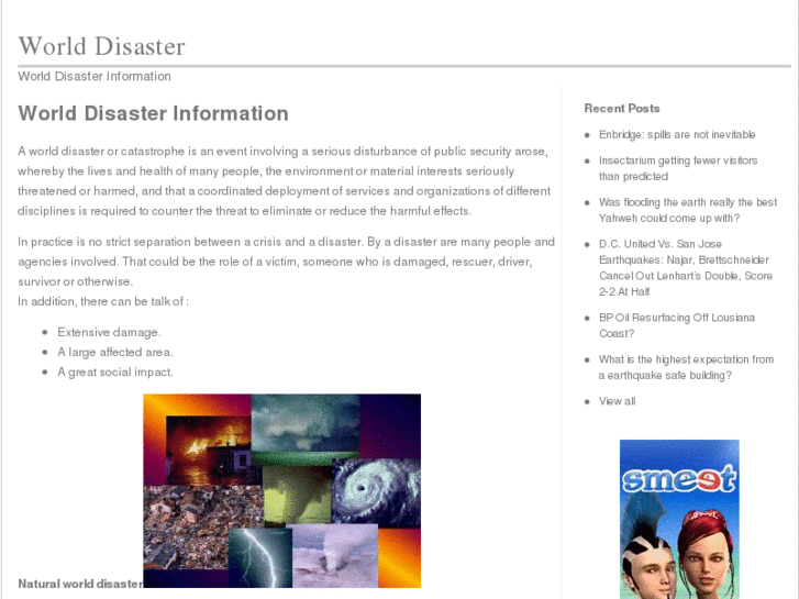 www.worlddisaster.info