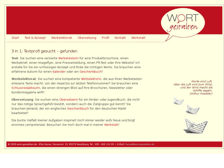 www.wort-gestalten.de