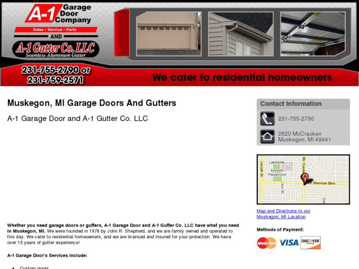 www.a1garagedoorsanda1gutters.com