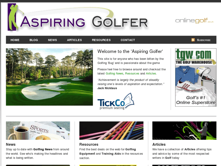 www.aspiring-golfer.com