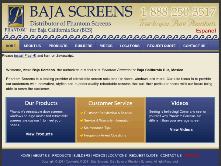 www.bajascreens.com