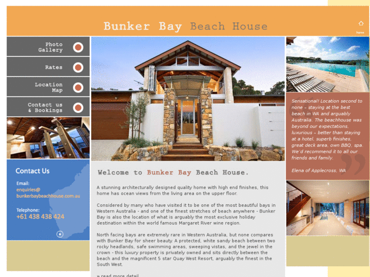 www.bunkerbaybeachhouse.com