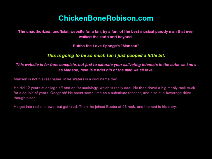 www.chickenbonerobinson.com