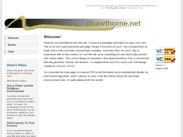 www.dhawthorne.net