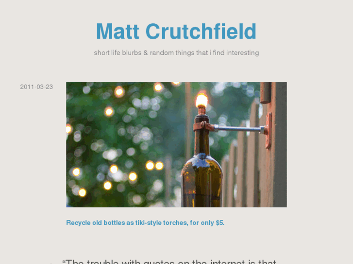 www.mattcrutchfield.com