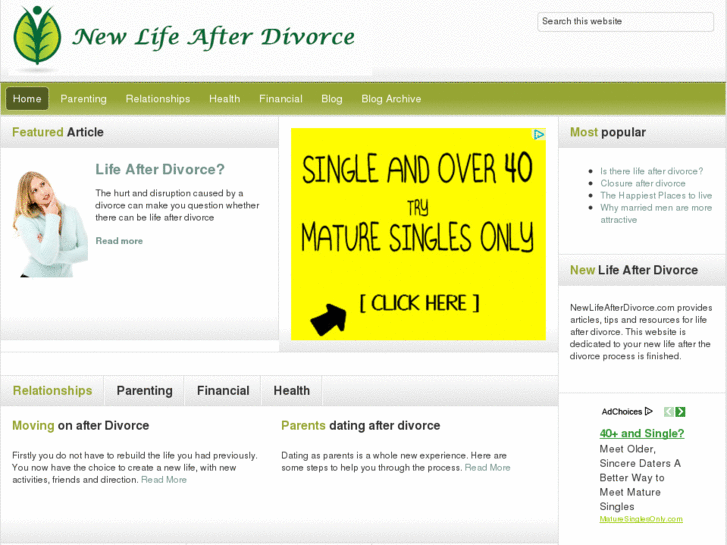 www.newlifeafterdivorce.com