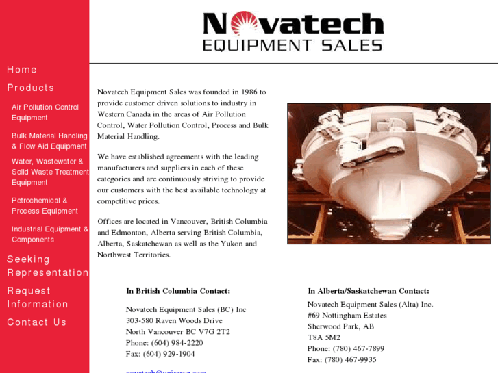 www.novatechequipmentsales.com