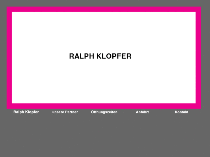 www.ralphklopfer.com