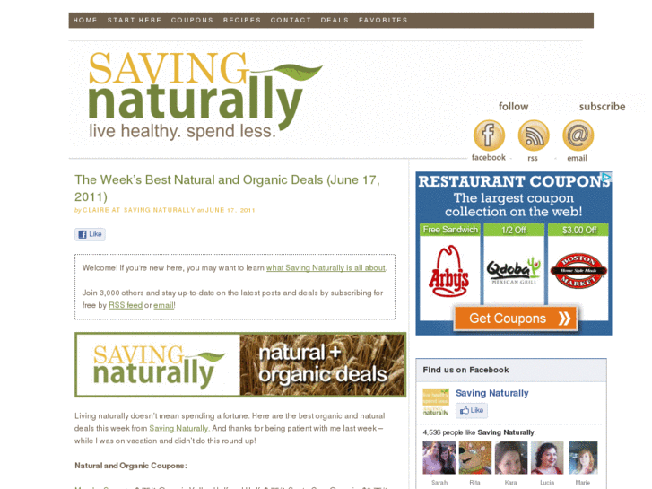 www.savingnaturally.com