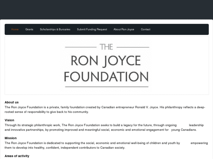 www.theronjoycefoundation.com