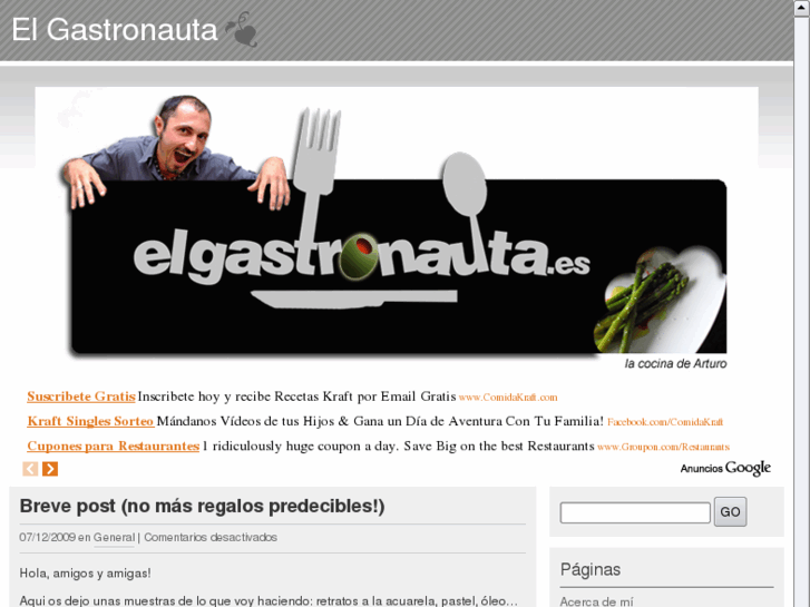 www.elgastronauta.es