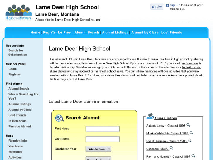 www.lamedeerhighschool.org