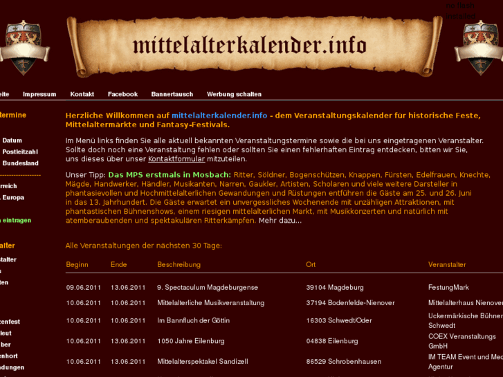 www.mittelalterkalender.info