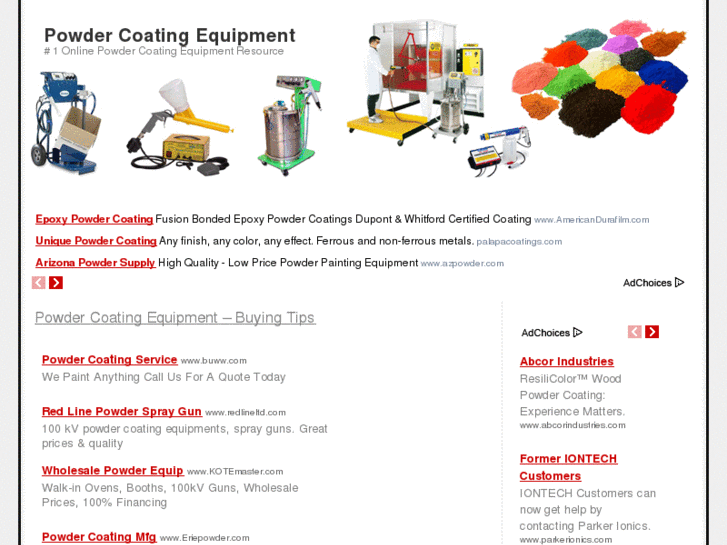 www.powdercoatingequipment.org