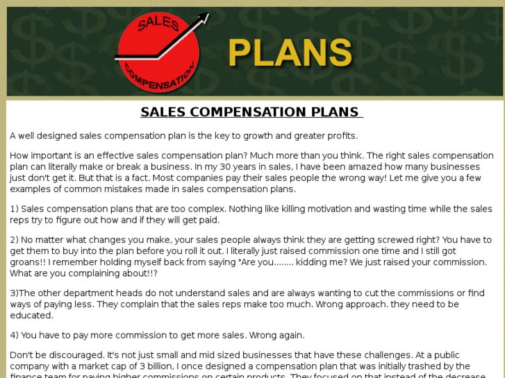 www.salescompensationplans.net