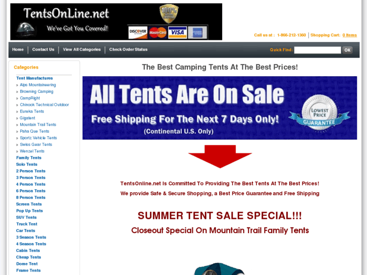 www.tentsonline.net