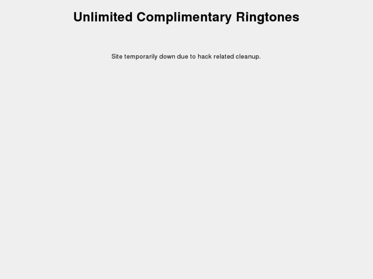 www.unlimitedcomplimentaryringtones.com