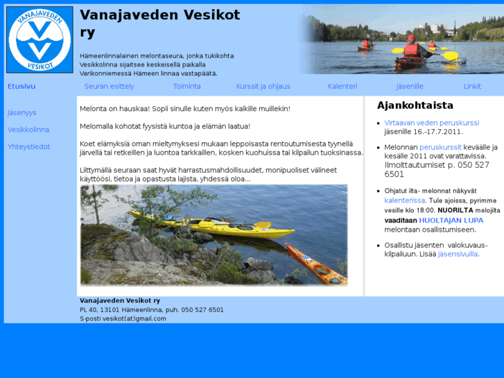 www.vanajavedenvesikot.net